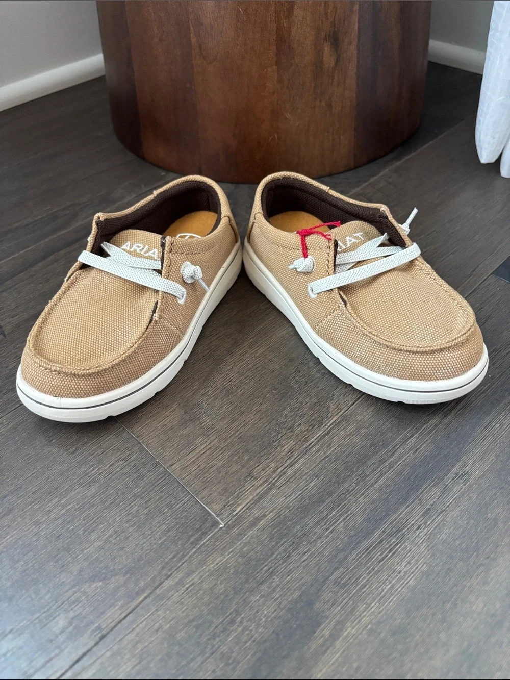 Ariat Lil Stompers WSHD Canvas,foam sole,fabric upper,mesh lined,slip on